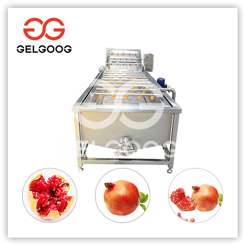 pomegranate cleaning machine
